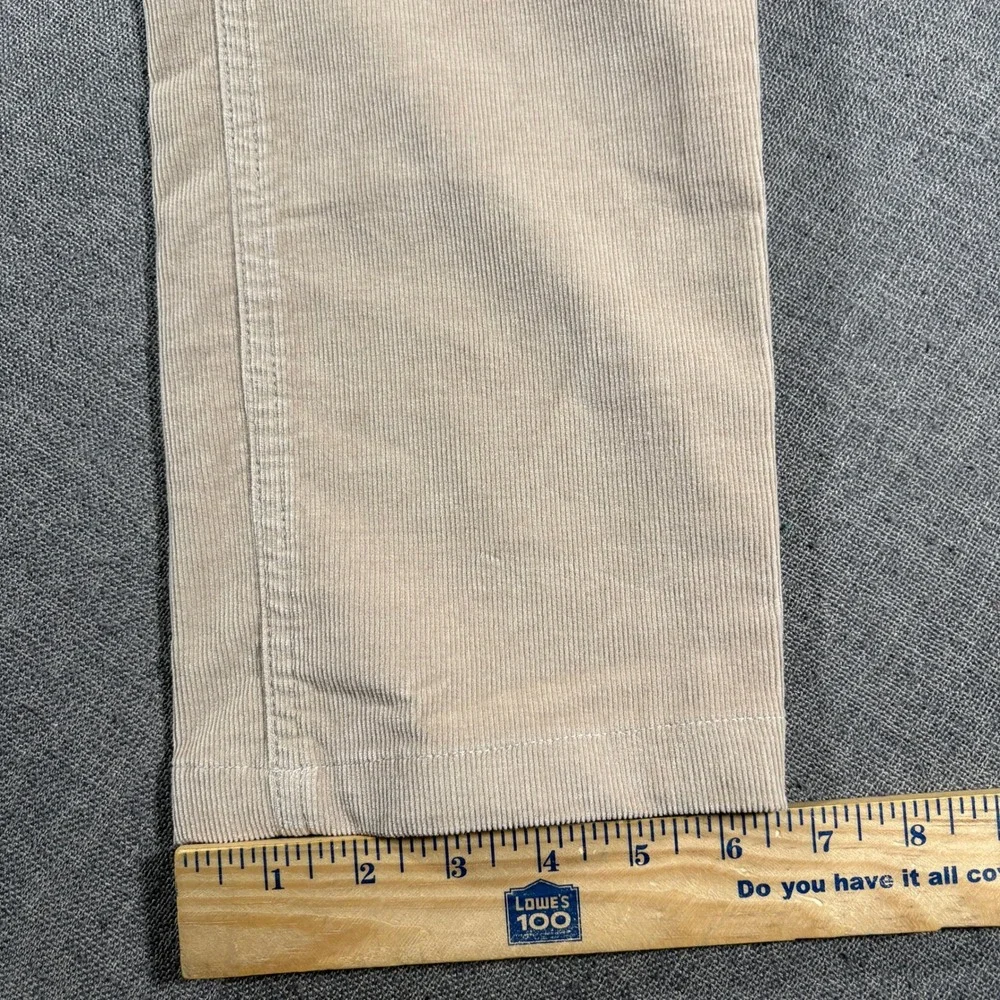 Mountain Khakis Corduroy Pants Mens 34x32 (Fits 34x28) Tan Modern Fit 5-Pocket